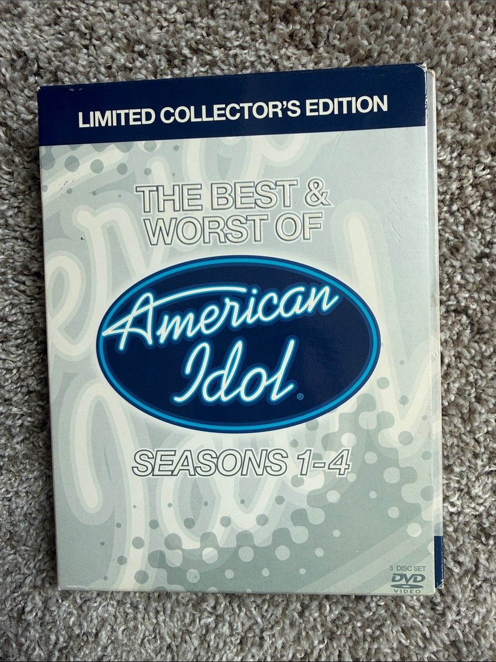 American Idol Seasons 1-4 Limited Collector's Edition DVD - Blue/Silver